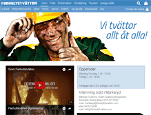 Tablet Screenshot of fanhultstvatten.com